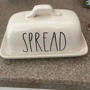 Rae Dunn “Spread” butter dish